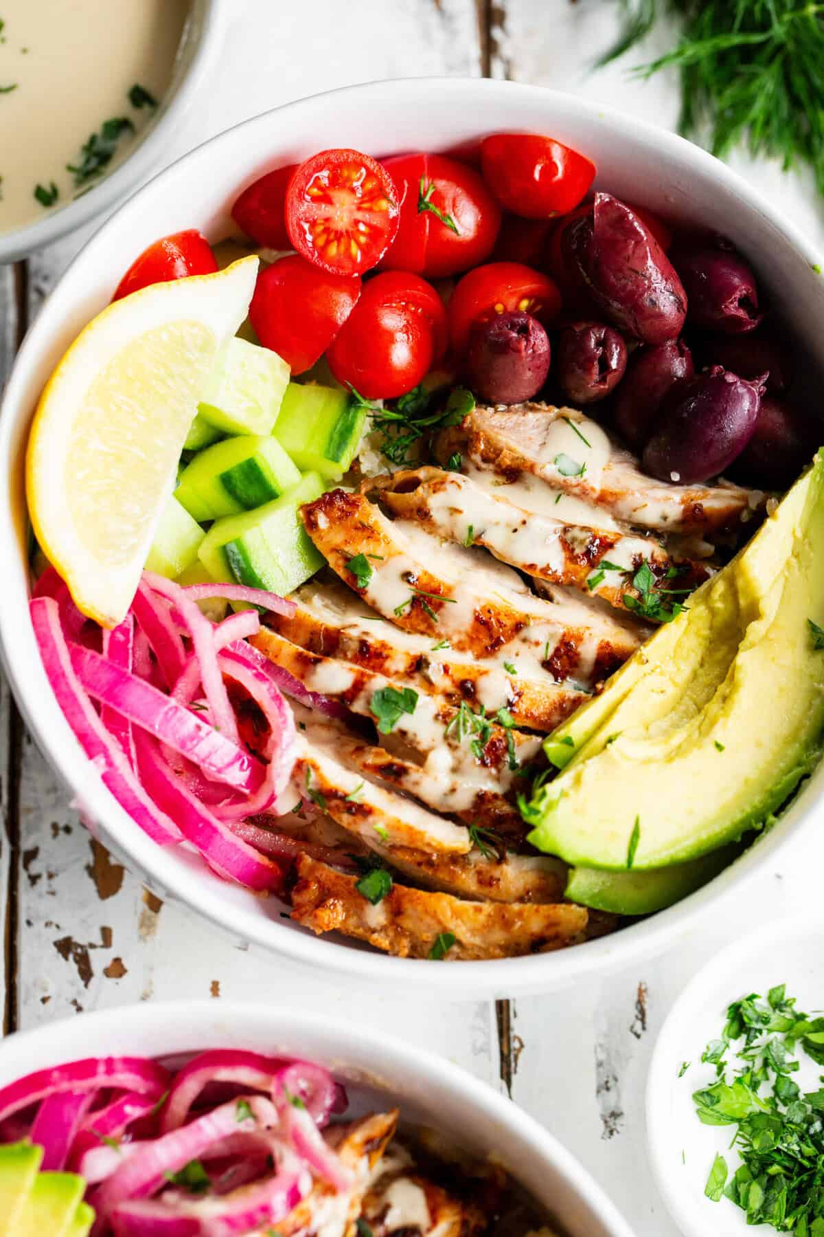 Tender Greek Chicken Bowls: The Yogurt Marinade Meal Prep Secret